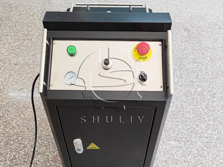 верхняя часть машины для очистки сухим льдом